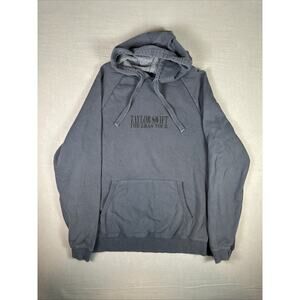 Taylor Swift The Eras Tour Washed Blue Hoodie 2023 Size Large